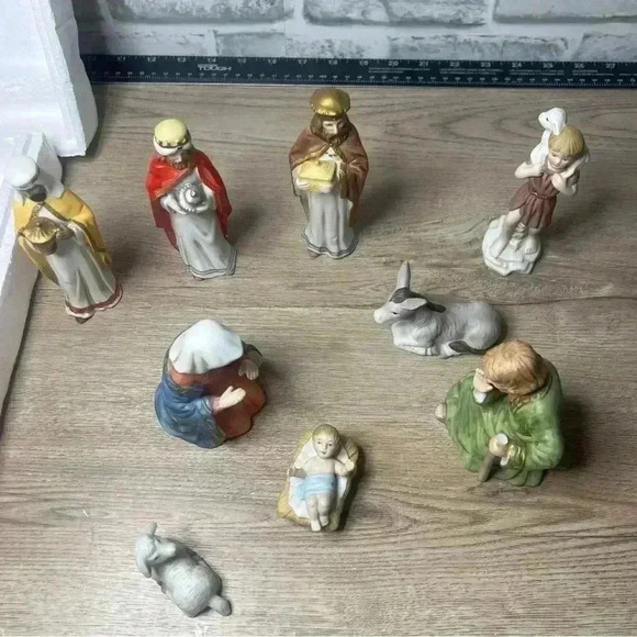 Lefton 1986 the Bethlehem collection Christmas - Picture 1 of 5